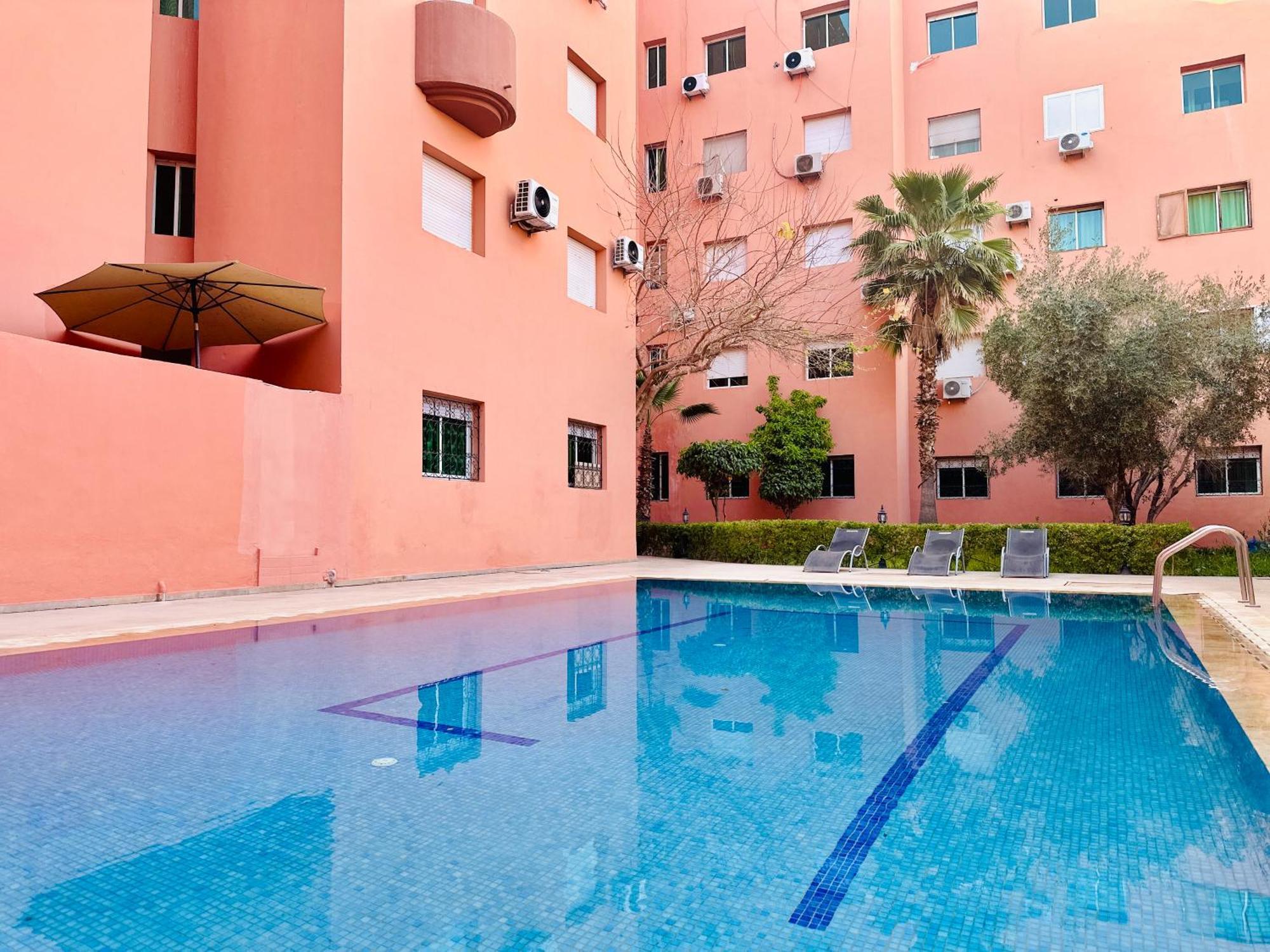 5 Minutes De La Gare Et Centre Ville Piscine Parking Μαρακές Εξωτερικό φωτογραφία